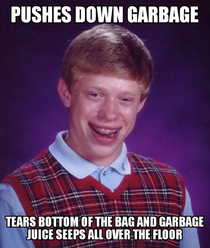 That garbage feeling