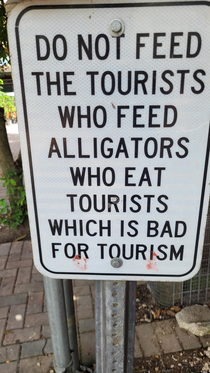 that is indeed bad for tourism
