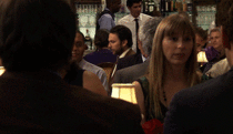 that look you give your friend when the teacher says you can pick a partner in a project X-post rHighQualityGifs