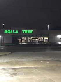 That moment you realize even the Dollar Tree is gangsta
