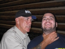 That one time I met R Lee Ermey RIP and asked him to choke me