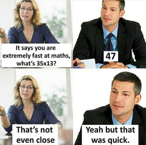 That was fast