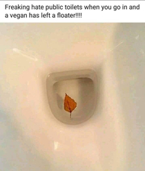 Thats a shit one Vegans always causing this problem 