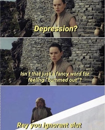 Thats not how depression works