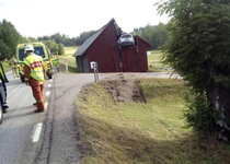 thats one way to get the car into the attic