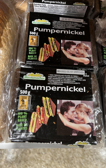 Thats some sensual pumpernickel