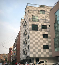 The advancement in technology has lead to this transparent building in Korea