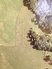 The aerial photos of my dads landfill turned up something a bit odd