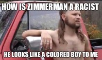 The almost politically correct redneck on my news feed weighs in on the Zimmerman trial