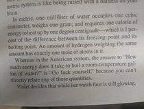 The American measurement system in a nutshell