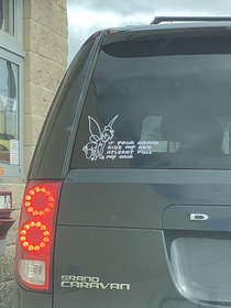 The best part is that its on a minivan