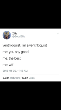 The best ventriloquist