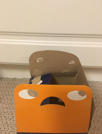 The box did not want to be opened