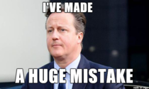The British Prime Minister this morning