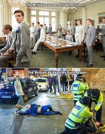 The BritishExpectation vs reality