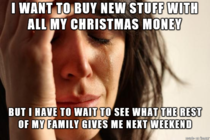 The burden of multiple Christmases