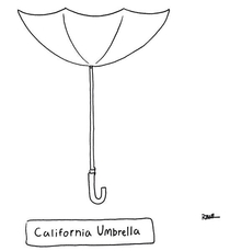 The California Umbrella via The New Yorker