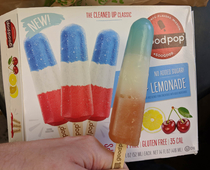 The Color on these popsicles
