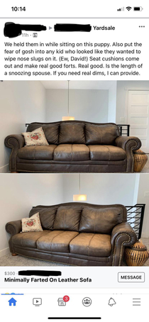 The description for this couch