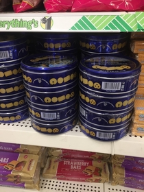The dollar tree sells mini sewing kits theyre in the cookie section though which is weird