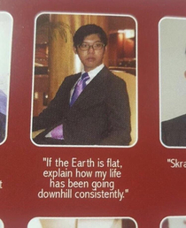 The earth isnt flat
