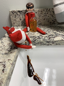 The elf on the shelf stuff is getting out of hand at my house