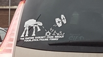 The empire does doesnt care