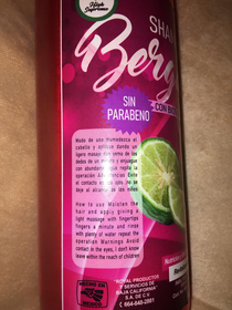 The English translation on this shampoo bottle made in Mexico