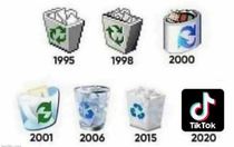 The evolution of trash 