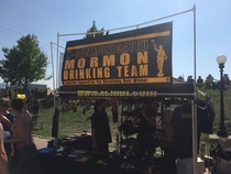 The excommunicated Mormon Drinking team