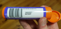 The factory code on my tube of mini MampMs