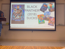The final presentation someone gave in my Public Speaking class