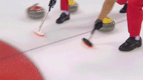 The first and only recorded curling injury