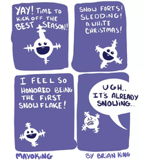 The first snowflake