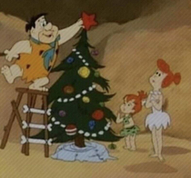 The Flinstones are the first family to celebrate Christmas before Christ was even born