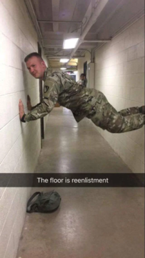 The floor is
