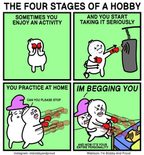 The Four Stages Of A Hobby