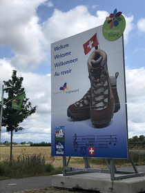 The France people arent welcome at the  day walking event in Nijmegen the Netherlands