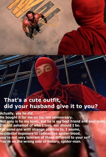 The fuck did you say Human Spider