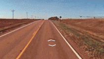 The google streetview car driver had a moment of weakness