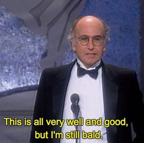The greatest award acceptance speech ever courtesy of Larry David