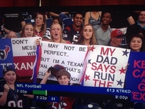 The guy in the upper left wearing the black t-shirt is the most Texan among them