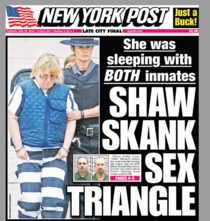 The headline writer for the New York Post deserves a raise for this one