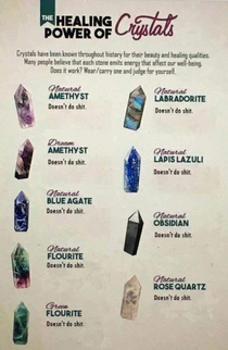 The healing power of crystals
