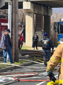 The hero we needed at the tanker explosion in Fredrick MD