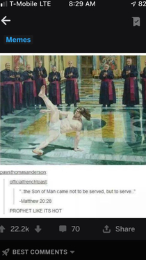 The holiest moves