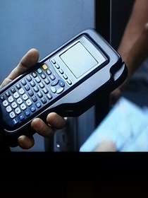The ID card scanner on a TV show looks oddly familiar