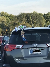 The important thing is we stick together Saw this on the back of a RAV at the local bowling alley