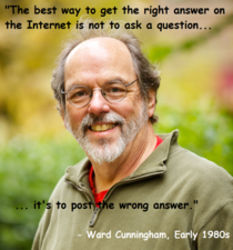 The inventor of the wiki cracked Reddits code decades before it was founded