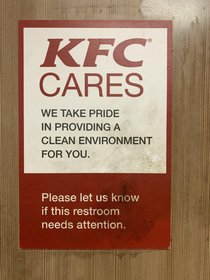 The irony of how filthy this sign is